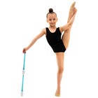 Булавы для художественной гимнастики вставляющиеся Grace Dance, 36 см, цвет белый/голубой - Фото 6