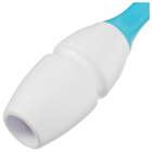 Булавы для художественной гимнастики вставляющиеся Grace Dance, 41 см, цвет белый/голубой - Фото 5