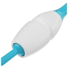 Булавы для художественной гимнастики вставляющиеся Grace Dance, 41 см, цвет белый/голубой - Фото 7