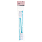 Булавы для художественной гимнастики вставляющиеся Grace Dance, 41 см, цвет белый/голубой - Фото 8