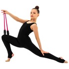 Булавы для художественной гимнастики вставляющиеся Grace Dance, 41 см, цвет чёрный/розовый - Фото 5