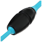 Булавы для художественной гимнастики вставляющиеся Grace Dance, 41 см, цвет голубой/чёрный - Фото 7