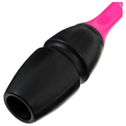 Булавы для художественной гимнастики вставляющиеся Grace Dance, 46 см, цвет розовый/чёрный - Фото 5