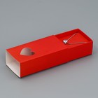 Коробка под бижутерию, упаковка, «Красная», 10 х 5 х 3 см - Фото 6