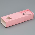 Коробка под бижутерию, упаковка, «Розовая», 10 х 5 х 3 см - Фото 7