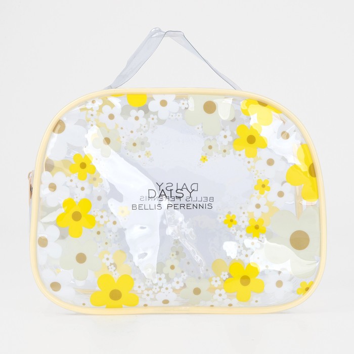 Косметичка на молнии, цвет жёлтый 32949