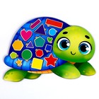 Развивающая игрушка «‎Учим формы и цвета с черепашкой»‎ - фото 3888861
