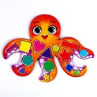 Развивающая игрушка «‎Учим формы и цвета с осьминогом»‎ - фото 3888867