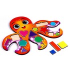 Развивающая игрушка «‎Учим формы и цвета с осьминогом»‎ - фото 3888868