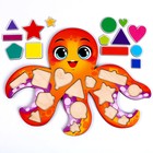 Развивающая игрушка «‎Учим формы и цвета с осьминогом»‎ - фото 3888869