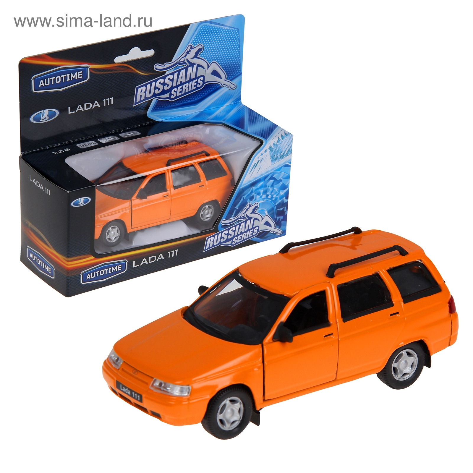 Модель автомобиля "LADA 111: Морфлот". Масштаб 1/36 - купить в интернет-магазине