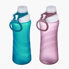 Бутылка для воды, 500 мл, 20.2 х 7.5 х 6.7 см, микс - фото 3224274