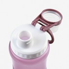 Бутылка для воды спортивная, 500 мл, 20.2×7.5×6.7 см, цвет МИКС - Фото 4