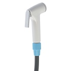 Портативный походный душ ZEIN: лейка, шланг, помпа с USB-кабелем, держатель, крючок - Фото 9