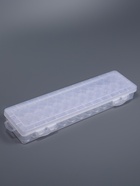 Органайзер для хранения мелочей, 39 баночек, в контейнере, 35×9×3.8 см, прозрачный - Фото 5