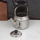 Чайник из нержавеющей стали, 3,5 л, цвет хромированный - Фото 3