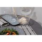 Креманка Magistro «Орион», 350 мл, 11.1×12.5 см, с золотой отводкой, стекло, прозрачная - Фото 5