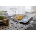 Креманка Magistro «Орион», 350 мл, 11.1×12.5 см, с золотой отводкой, стекло, прозрачная - Фото 4