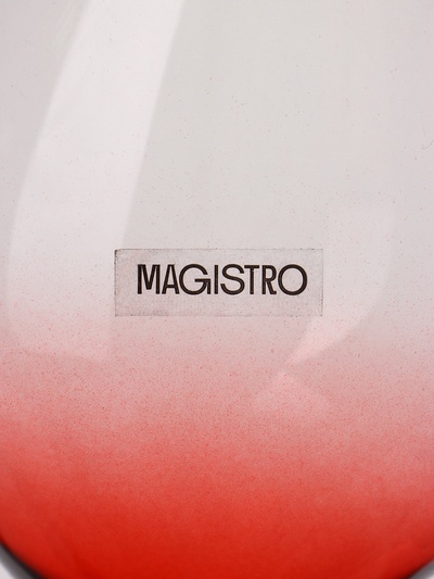 Бокал для вина Magistro «Иллюзия», 540 мл, 10×24 см, стекло, красный
