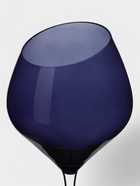 Бокал для вина Magistro «Иллюзия», 540 мл, 10×24 см, стекло, синий - Фото 3