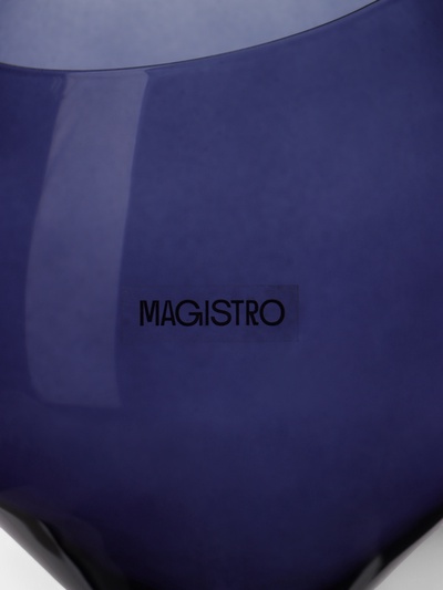 Бокал для вина Magistro «Иллюзия», 540 мл, 10×24 см, стекло, синий