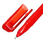 Ручка "пиши-стирай" гелевая Berlingo "Apex E", 0.5мм, трехгранная, стер/красный 265913 - Фото 4