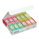 Ластик Berlingo 50*20*11мм "Funline. Fruits and Flowers", цвета ассорти (комплект 24 шт) - фото 21992604