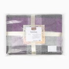 Плед Пикник, размер140х200см, цвет фиолетовый - фото 37449471