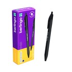 Ручка шариковая автоматическая, Berlingo Triangle Velvet, стержень синий 0.7 мм, корпус чёрный - Фото 9