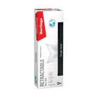 Ручка шариковая автоматическая, Berlingo Triangle Velvet, стержень синий 0.7 мм, корпус чёрный - Фото 4