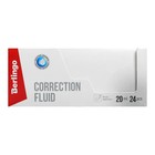 Корректирующая жидкость, 20 мл, водная Berlingo, с кистью - Фото 4