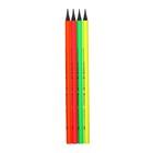 Карандаш чернографитный Berlingo «Flexy Neon» HB, заточенный, пластиковый, ассорти - Фото 7