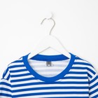 Тельняшка, цвет синий, рост 140 см - фото 43866866