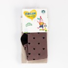 Колготки детские «Горошек», цвет бежевый, рост 104-110 - фото 41580862