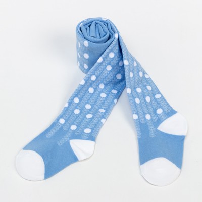 Колготки детские, голубые, рост 98-104 см