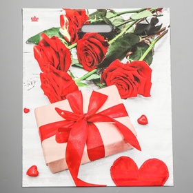 Пакет «Свидание», полиэтиленовый с вырубной ручкой, 38?45 см, 60 мкм (комплект 50 шт)