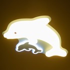 Люстра 1441/1 LED 60Вт бело- голубой 52х49х9 см BayerLux - Фото 4