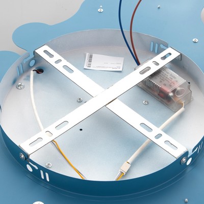 Люстра 1441/1 LED 60 Вт бело- голубой 52×49×9 см BayerLux