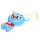 Музыкальная игрушка «Любимые зверята: Мишутка», звук, свет, цвет голубой - фото 6797115