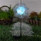 Садовый светильник на солнечной батарее «Клубок», 70 см, 1 LED, свечение мульти (RGB) - фото 10220236