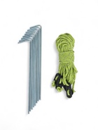 УЦЕНКА Палатка туристическая 2-местная, 205×150×105 см, автоматическая, трекинговая, однослойная, серая - Фото 14