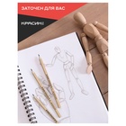 Набор карандашей чернографитных «Красин. Конструктор», 6 штук, разная твёрдость, шестигранные, деревянные - Фото 9