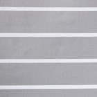 Простыня на резинке 1.5-спальная «Этель» Gray stripes, 140×200+25 см, поплин - Фото 2