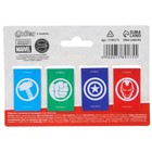 Магнитные закладки для книг, 4 шт. на открытке «Настоящему герою», Мстители - Фото 6