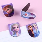 Магнитные закладки для книг, 8 шт. на открытке «Самой красивой!», Холодное сердце - Фото 3