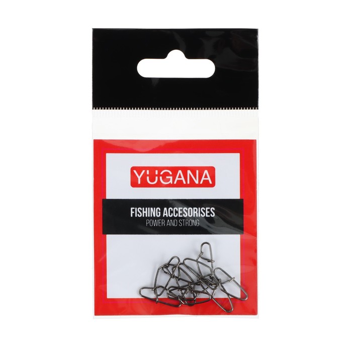 Застежка YUGANA, F-6008, № 1, 11 кг, 10 шт. - Фото 1