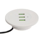 USB Розетка в стол LPA-91, 3 USB, 3 А, кабель 1.8 м, со съемной вилкой 5В/2А, белая - фото 51459286 USB Розетка в стол LPA-91, 3 USB, 3 А, кабель 1.8 м, со съемной вилкой 5В/2А, белая - фото 51459286