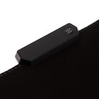 Коврик для мыши, 35х25х0.3 см, с подсветкой RGB, USB, черный - Фото 11