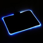 Коврик для мыши, 35х25х0.3 см, с подсветкой RGB, USB, черный - Фото 10