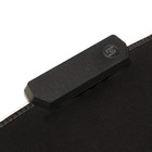 Коврик для мыши, 60х35х0.3 см, с подсветкой RGB, USB, черный - Фото 11